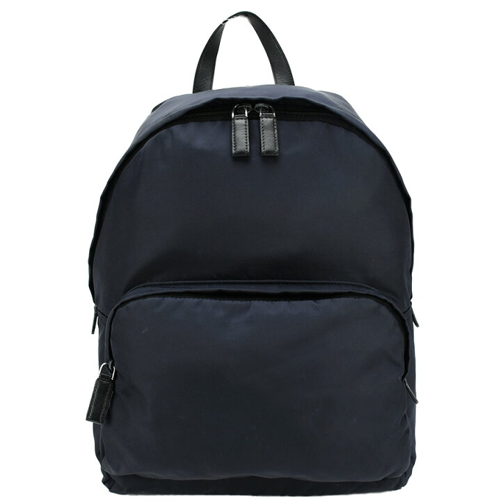 楽天市場】プラダ PRADA バックパック リュック 2VZ066 ネイビー  