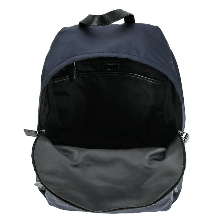 楽天市場】プラダ PRADA バックパック リュック 2VZ066 ネイビー 