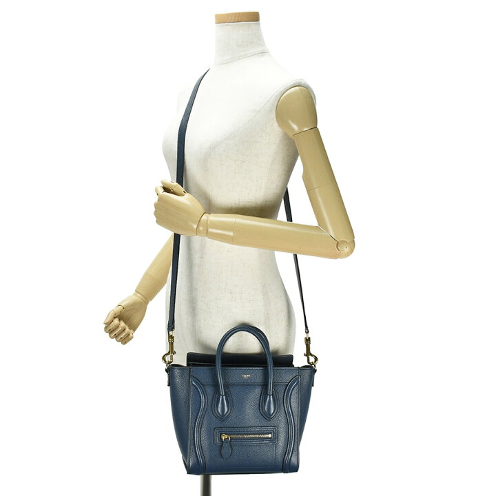 楽天市場】セリーヌ CELINE ラゲージ ナノショッパー 189243 2way  