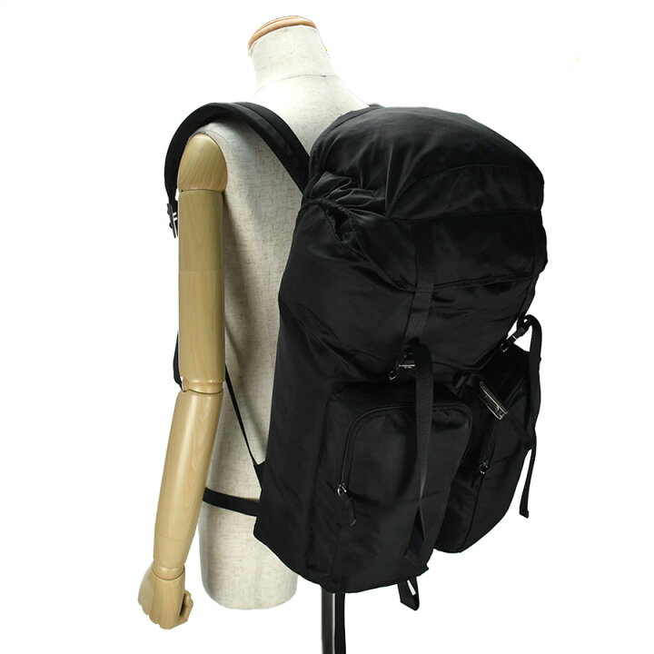 楽天市場】プラダ PRADA バックパック リュック ブラック 黒 テスート  