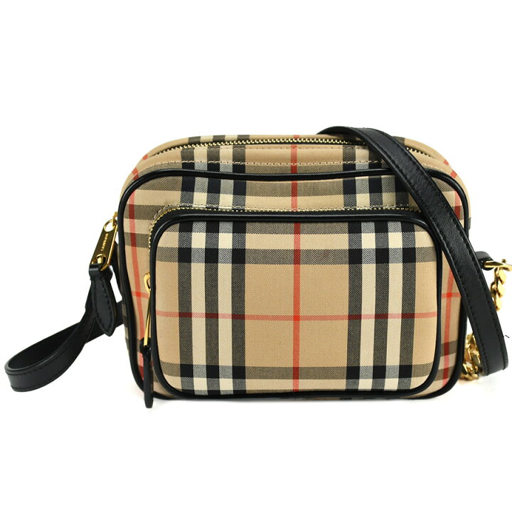 楽天市場】BURBERRY バーバリー ヴィンテージチェック SM カメラバッグ 