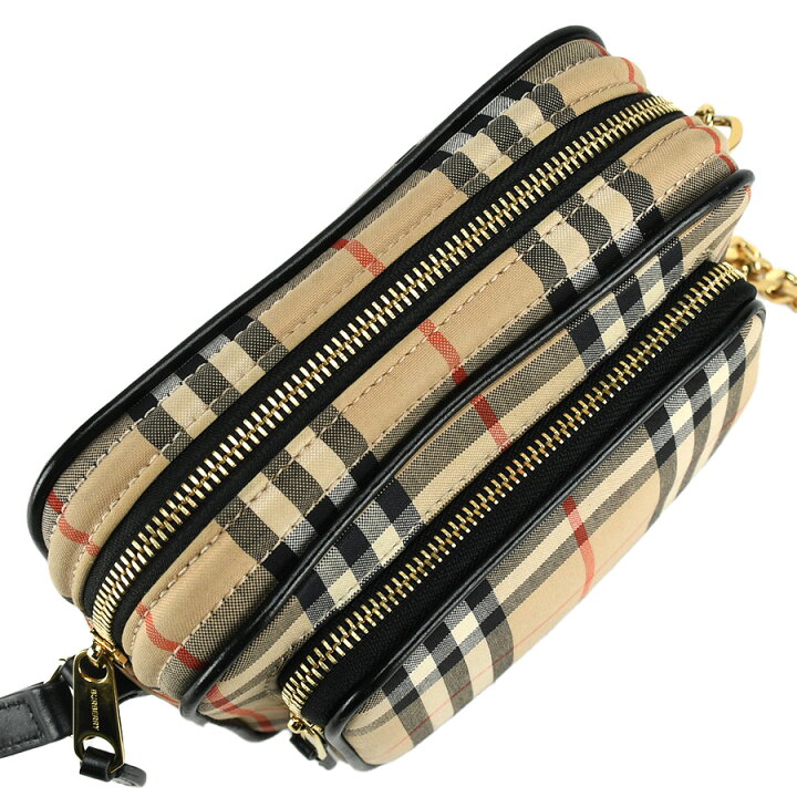 楽天市場】BURBERRY バーバリー ヴィンテージチェック SM カメラバッグ 