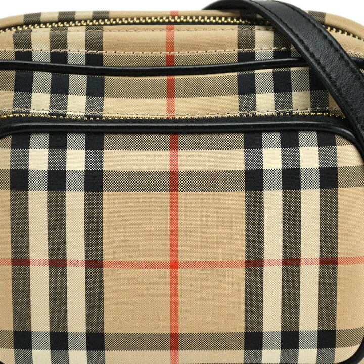 楽天市場】BURBERRY バーバリー ヴィンテージチェック SM カメラバッグ 