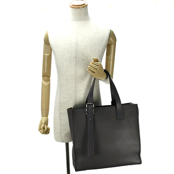 楽天市場】ロエベ LOEWE バックルジッパー トート B692K99X02 アンスラ 
