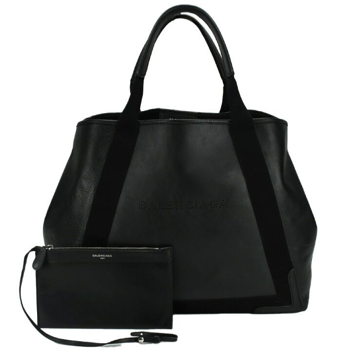 楽天市場】バレンシアガ BALENCIAGA ネイビー カバ M トート 
