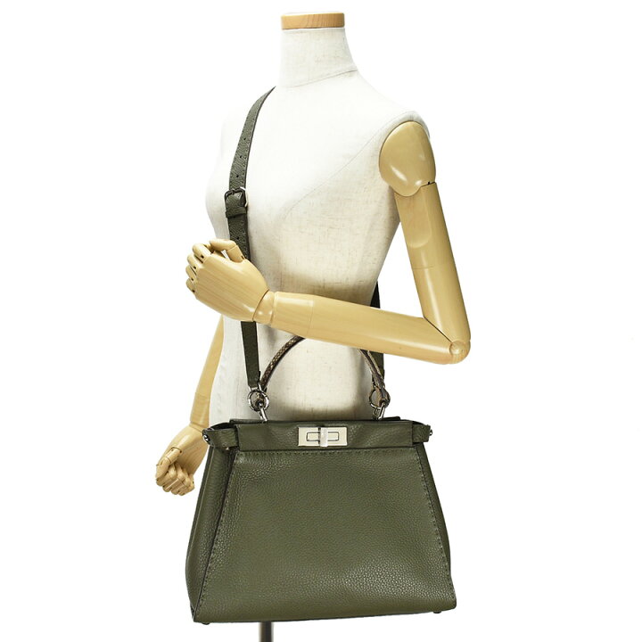 楽天市場】フェンディ FENDI ピーカブー セレリア レギュラー 2way 