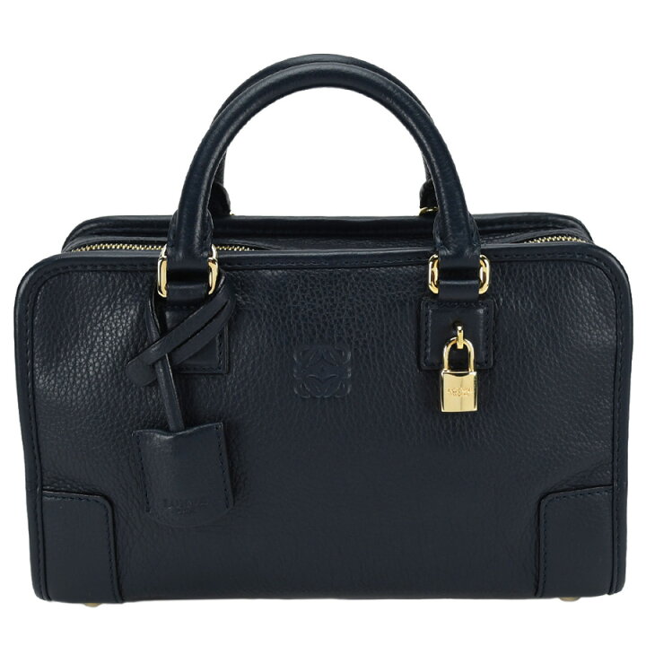 楽天市場】ロエベ LOEWE アナグラム アマソナ23 ハンドバッグ ネイビー 