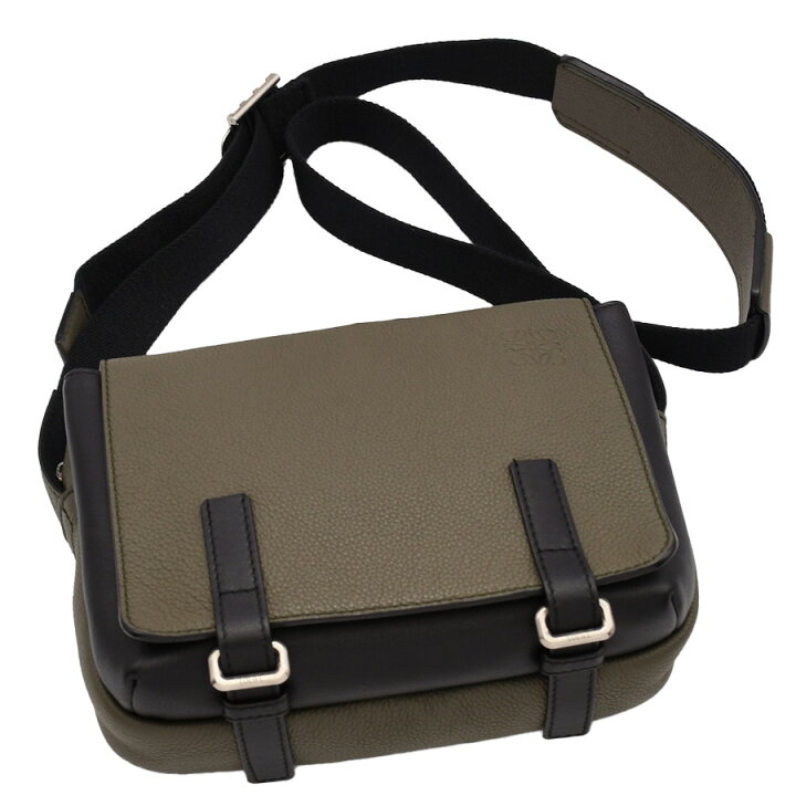 楽天市場】ロエベ LOEWE ミリタリー メッセンジャーバッグ XS  