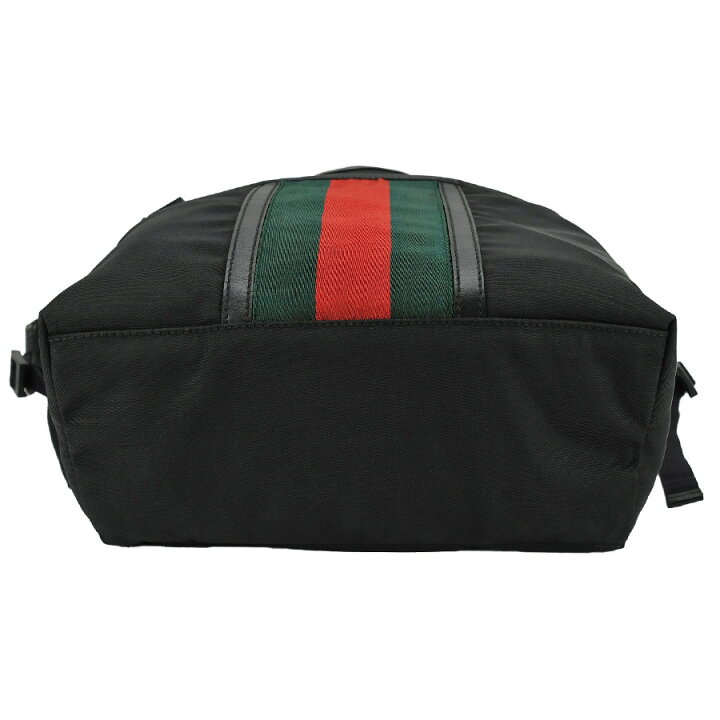 楽天市場】グッチ GUCCI バックパック ロゴ シェリーライン リュック 