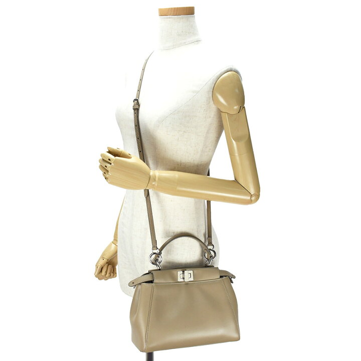 楽天市場】フェンディ FENDI ピーカブー ミニ 2way ハンドバッグ  