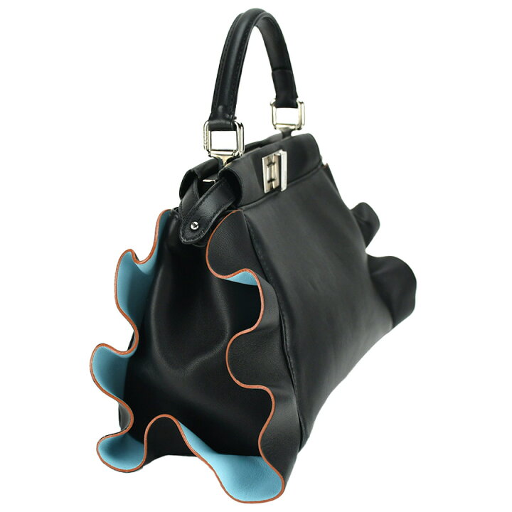 楽天市場】フェンディ FENDI ピーカブー ミニ フリル 8BN244 レザー 
