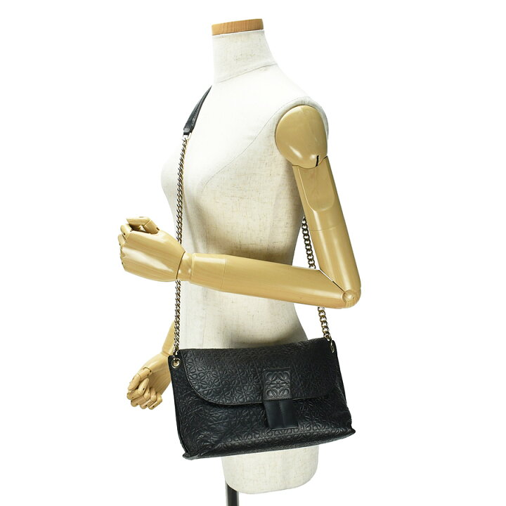 楽天市場】ロエベ LOEWE チェーン ショルダーバッグ アベニュー AVENUE  