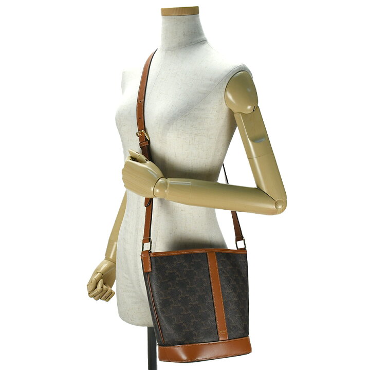 楽天市場】セリーヌ CELINE トリオンフ スモール バケット 191442  