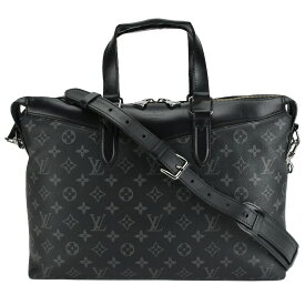 ルイヴィトン LOUIS VUITTON ブリーフケース エクスプローラー 2way ビジネスバッグ M40566 モノグラム エクリプス グレー ブラック 黒 ショルダー メンズ 【中古】