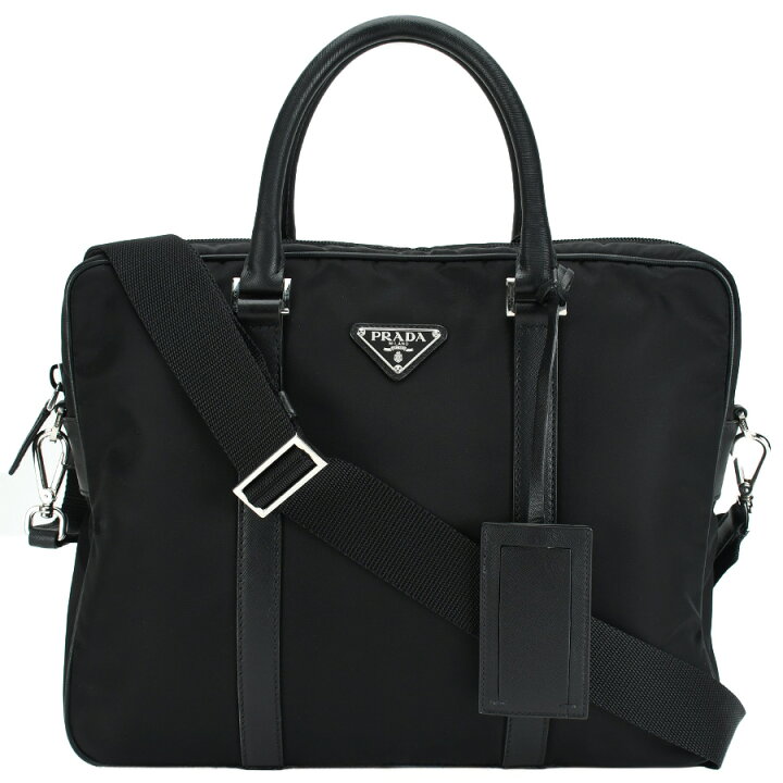 楽天市場】プラダ PRADA ビジネスバッグ ブリーフケース 2VE983 2way 