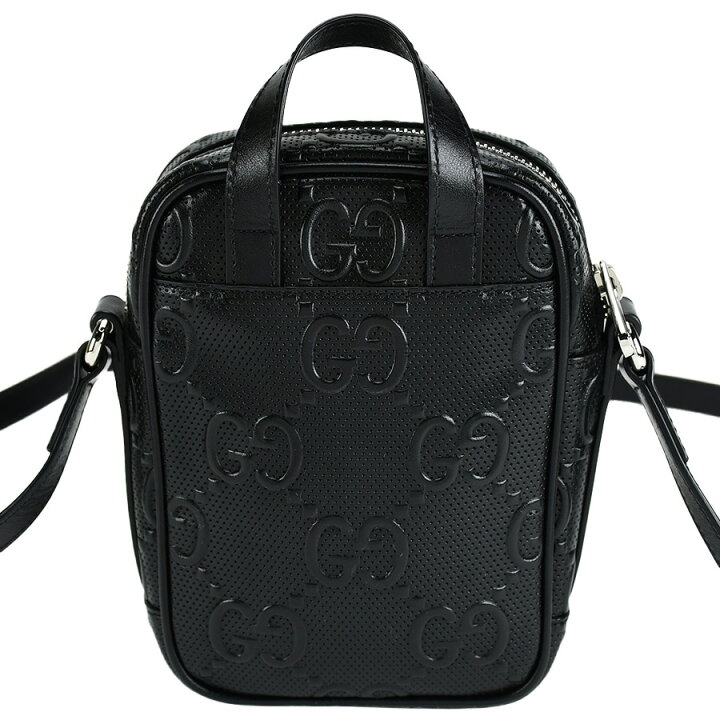 楽天市場】グッチ GUCCI GGエンボス ミニ ショルダーバッグ 658553 