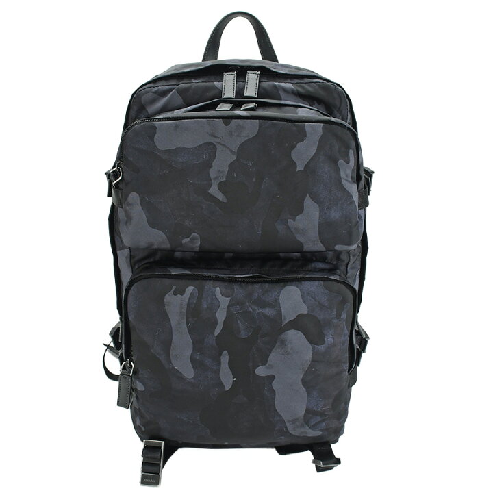 楽天市場】プラダ PRADA バックパック リュックサック カモフラ 迷彩柄  