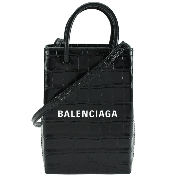 楽天市場】バレンシアガ BALENCIAGA ショッピング フォンホルダー ミニ 