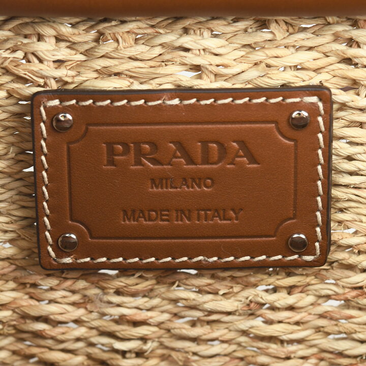 楽天市場】プラダ PRADA かごバッグ ハンドバッグ トートバッグ 1BG336 