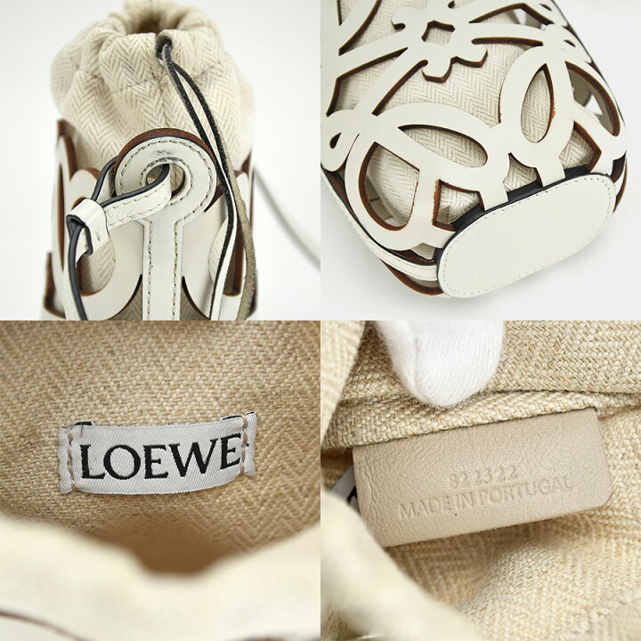 楽天市場】ロエベ LOEWE アナグラム カットアウト ポケット ショルダー 