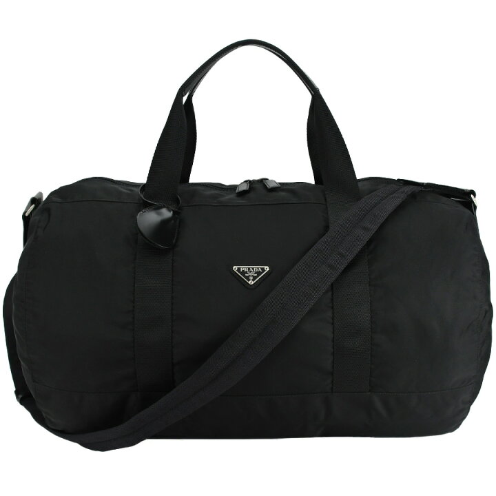 プラダ PRADA トライングルロゴ ボストンバッグ ダッフルバッグ 2way 