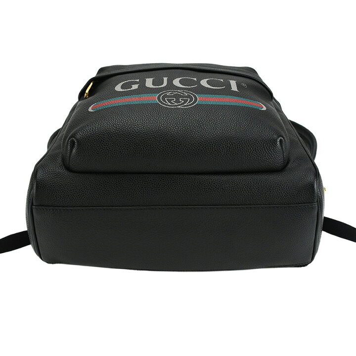 楽天市場】グッチ GUCCI ヴィンテージ ロゴプリント バックパック 