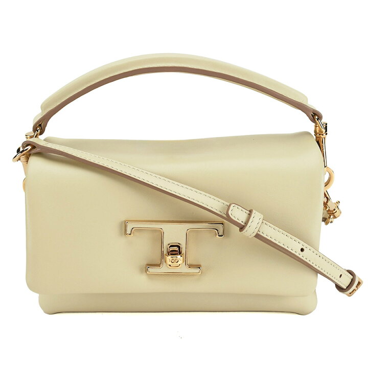 トッズ Tタイムレス 2way ショルダー ハンドバッグ 斜め掛け レザー  