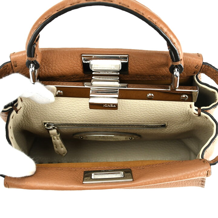 楽天市場】フェンディ FENDI セレリア ピーカブー ミニ 8BN244 