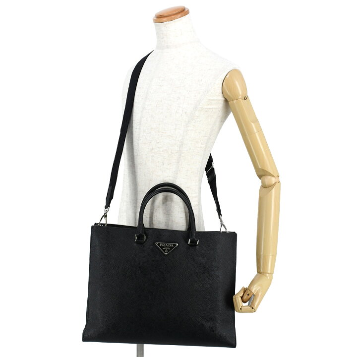 楽天市場】プラダ PRADA サフィアーノレザー トートバッグ 2VG101 