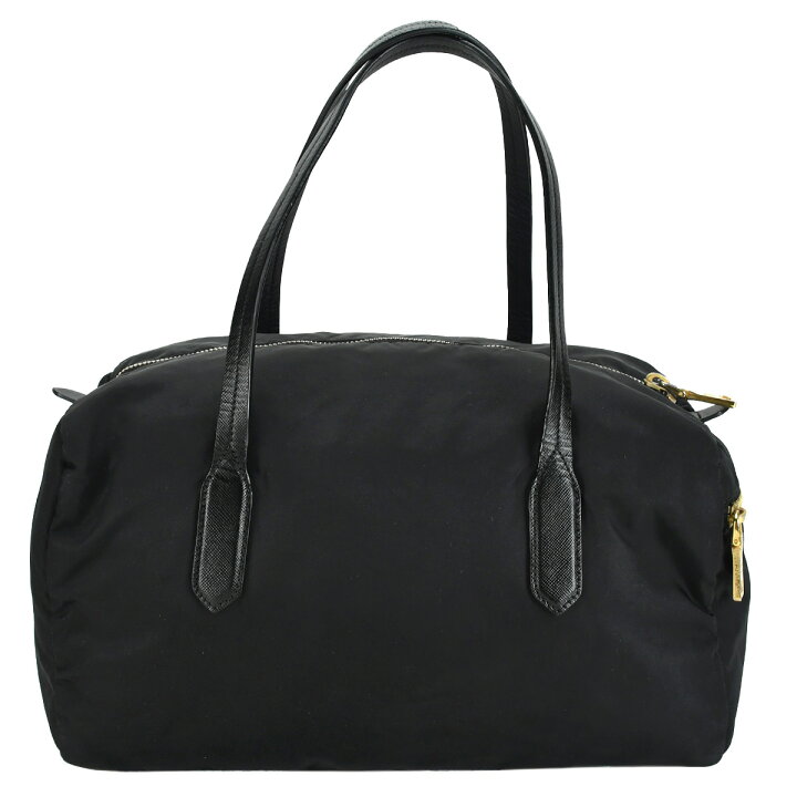 楽天市場】プラダ PRADA ミニボストンバッグ ハンドバッグ ロゴ金具 