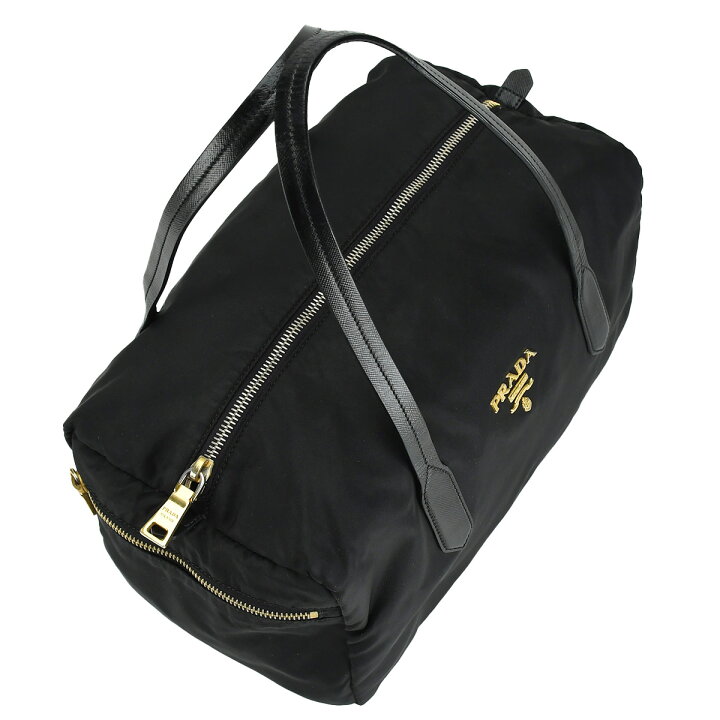 楽天市場】プラダ PRADA ミニボストンバッグ ハンドバッグ ロゴ金具 