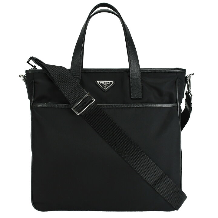 楽天市場】プラダ PRADA トライアングルロゴ 2way トートバッグ VA1032 