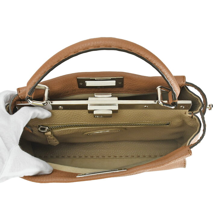 楽天市場】フェンディ FENDI ピーカブー レギュラー セレリア 2way 