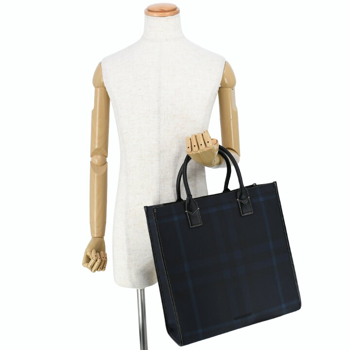 楽天市場】バーバリー BURBERRY チェック ロゴ金具 トートバッグ 2way 