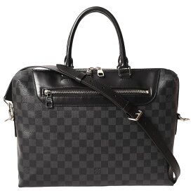 【もうすぐ終了！全品5％OFF×ポイント5倍】 ルイヴィトン LOUIS VUITTON ダミエグラフィット ポルト ドキュマン ジュール NM PDJ 2way ビジネスバッグ ブリーフケース メンズ グレー ブラック N48260【中古】
