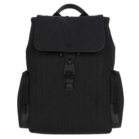 【クーポンでお得×さらにポイントUP】 リモワ RIMOWA NEVER STILL フラップ バックパック ラージ リュック デイパック メンズ レディース ナイロン レザー ブラック 黒【中古】
