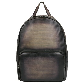 【クーポンでお得×さらにポイントUP】 ベルルッティ Berluti タイムオフ バックパック リュックサック カリグラフィ スクリット デイパック メンズ ヴェネチア レザー 【中古】