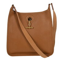 エルメス HERMES ヴェスパ PM ショルダーバッグ クロスボディバッグ 斜め掛け クシュベル レザー ゴール…