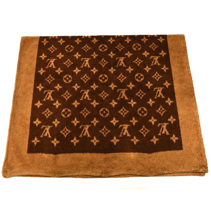 楽天市場】LOUIS VUITTON ルイヴィトン ビーチタオル ブランケット 
