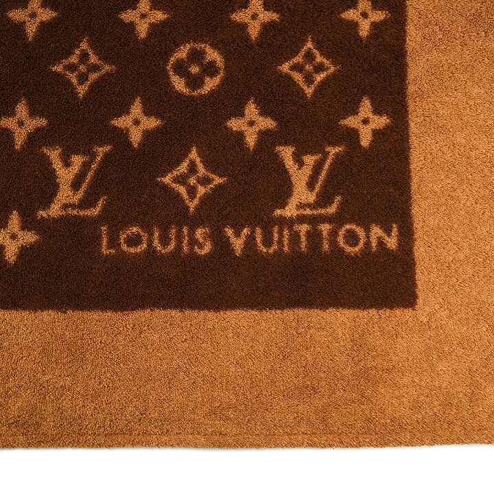 楽天市場】LOUIS VUITTON ルイヴィトン ビーチタオル ブランケット 