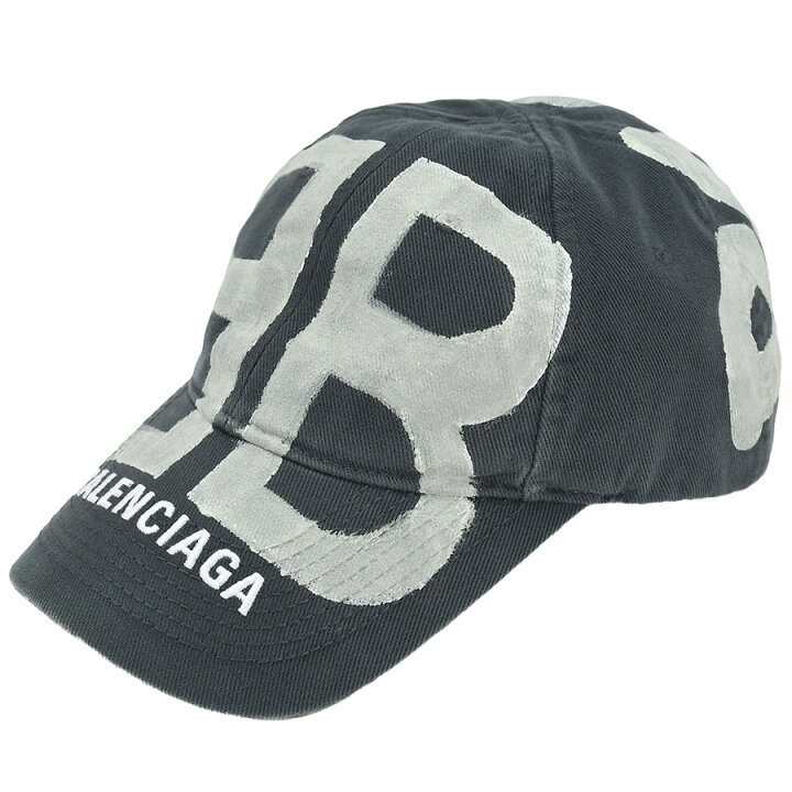 楽天市場】バレンシアガ BALENCIAGA BBスプレイド ペイント キャップ  