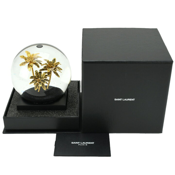 楽天市場】サンローラン SAINT LAURENT スノードーム パームツリー 