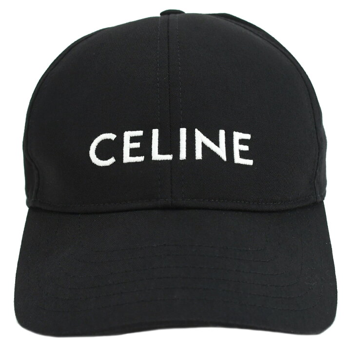 楽天市場】セリーヌ CELINE ベースボールキャップ ロゴ 刺繍 2AUS9242N  