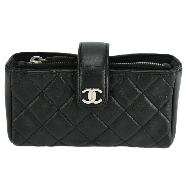 楽天市場】シャネル CHANEL ミニポーチ ココマーク マトラッセ 