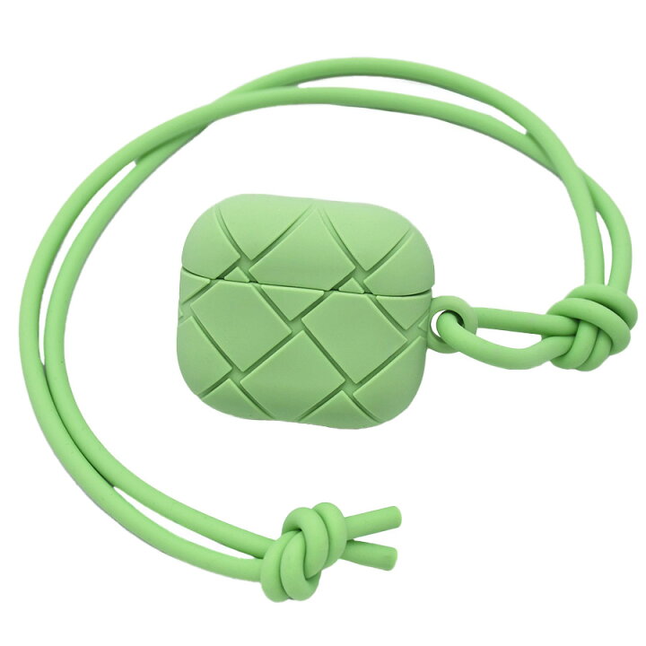 BOTTEGAVENETA ボッテガヴェネタ  Airpods Pro エアポッズ プロ ケース その他小物 691715 ラバー   ピスタチオ グリーン系   ストラップ付き イヤホンケース カバー 【本物保証】 ボッテカ BOTTGA AirPodsケース 楽天市場】BOTTEGA VENETA ボッテガヴェネタ イヤフォンケース 691715