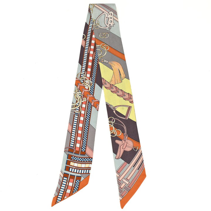 楽天市場】新入荷 エルメス HERMES ツイリー 馬勒とチャーム スカーフ  