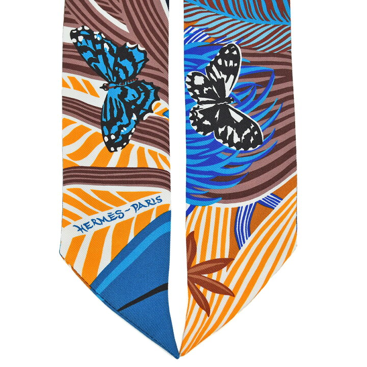楽天市場】エルメス HERMES ツイリー 2本セット ジャガー ケツァール  