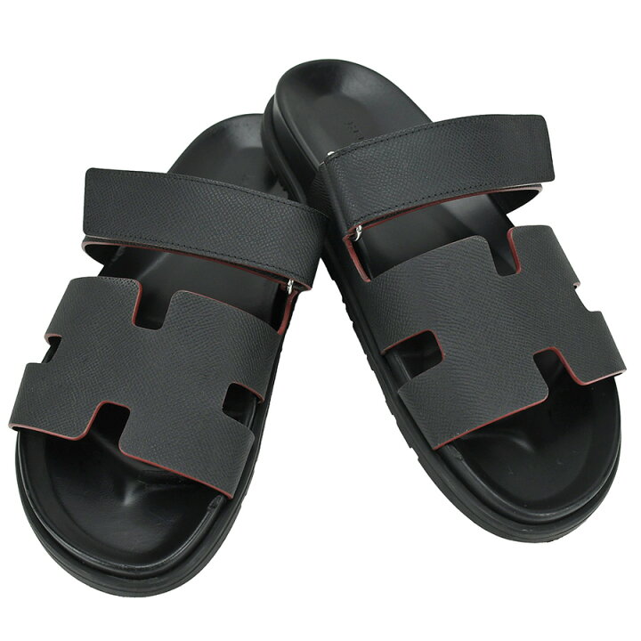 楽天市場】エルメス HERMES サンダル シプレ フラットサンダル レザー  