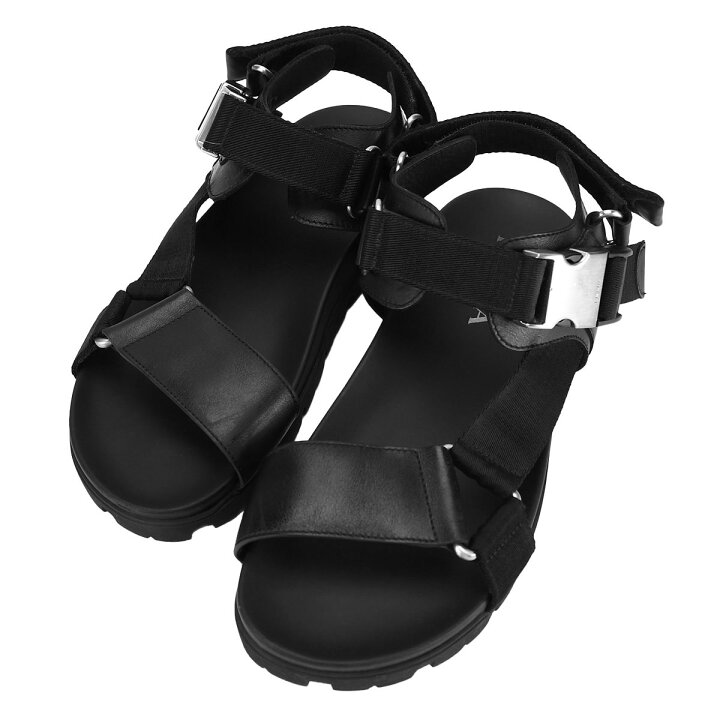 楽天市場】プラダ PRADA アンクル ストラップ サンダル 2X3055 