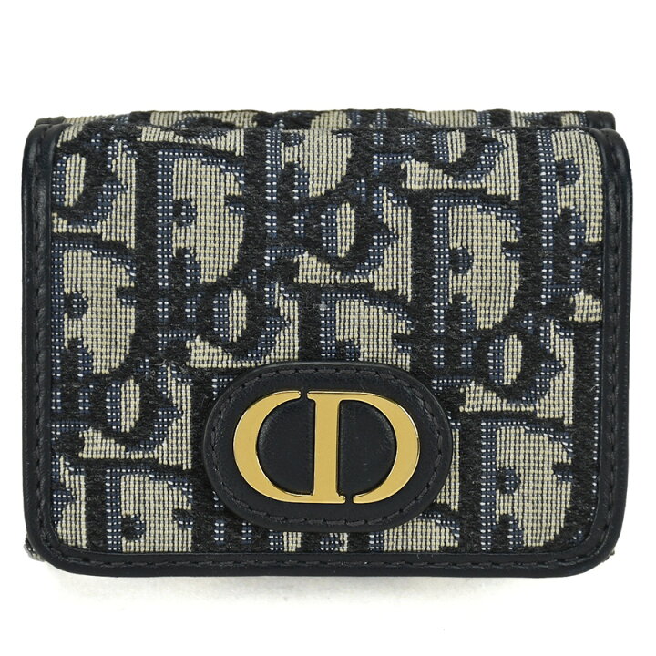楽天市場】ディオール Christian Dior 三つ折り財布 モンテーニュ 